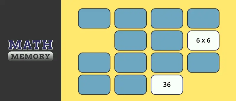 Math Memory لعبة تعليمية مجانية لتقوية الذاكرة والتفكير الحسابي