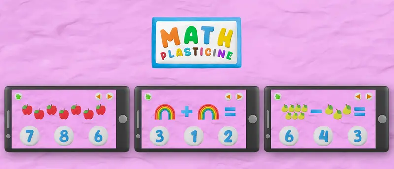 MATH PLASTICINE - Juego educativo para aprender matemáticas online y gratis