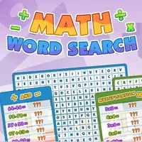 Math Word Search - Juego de Buscar Palabras Matemáticas Gratis
