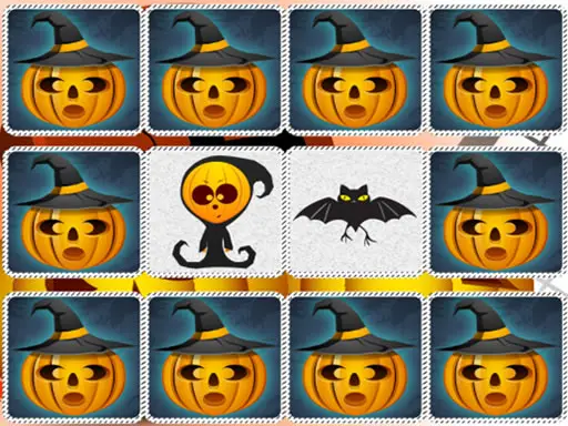 Memory Kids Halloweenゲーム｜無料パズルで遊ぶ