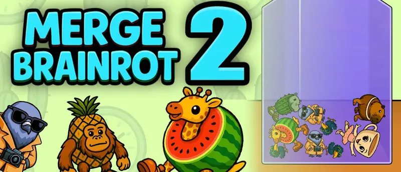 Merge Brainrot 2 無料で遊べる脳のマージゲーム