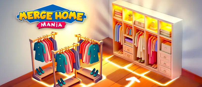 Merge Home Mania: Juego de combinar y decorar tu hogar gratis