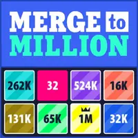Merge To Million - 数字パズルゲームで遊ぼう