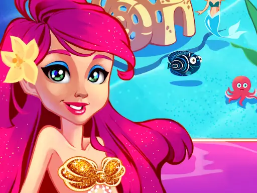 Mermaid Princess - Jeu d'Aventure Gratuit pour Filles