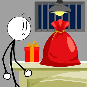 Merry Christmas Stickman - Jeu d'Aventure pour Noël