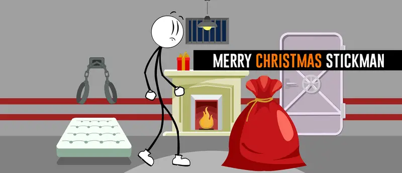 Merry Christmas Stickman – Weihnachtsabenteuer kostenlos spielen