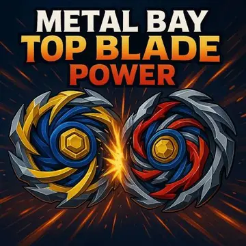 Metal Bay Top Blade Power - Top-Down Action Battle Game