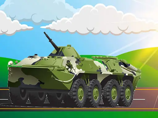 Military Vehicles Jigsaw - Juego de rompecabezas en línea gratis