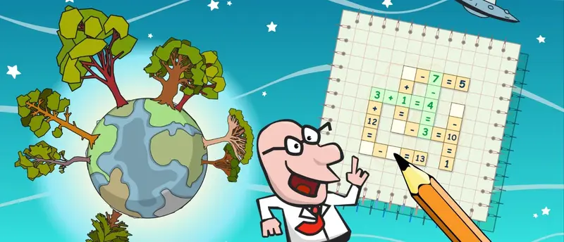 Mind Games: Math Crosswords 無料で遊べる数学パズルゲーム