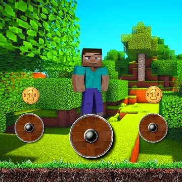 Mineblock Rotate and Fly Adventure - Juego en Línea Gratis