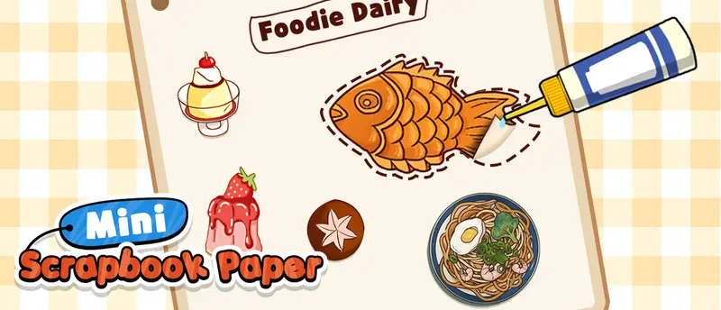 Mini Scrapbook Paper - Malespiel für Mädchen kostenlos spielen