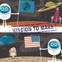Mission To Mars Farklılıkları Oyna - Ücretsiz Bulmaca Oyunu