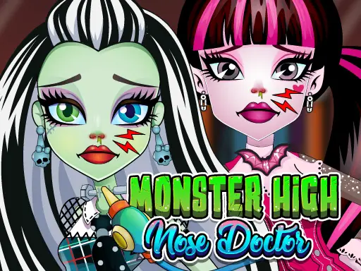 Monster High 鼻ドクターゲーム - 無料で遊べるお医者さんごっこ