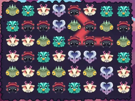 Monster Matching パズルゲーム - 無料で遊べるマッチングゲーム