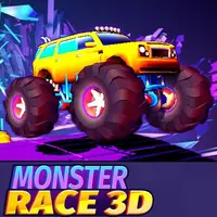 Monster Race 3D - Ücretsiz Yarış ve Sürüş Oyunu