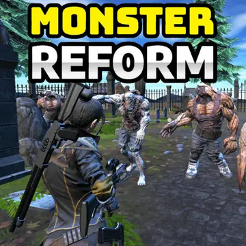 Monster Reform - 3Dサバイバルシューティングゲームをプレイ