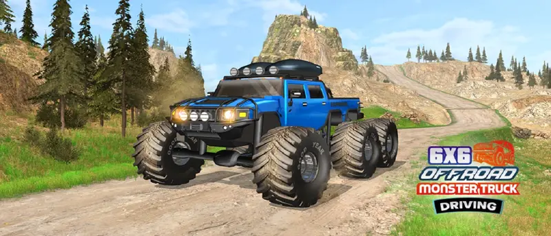 Monster Truck Stunts Driving Simulator