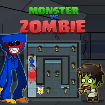 Monster Vs Zombie - Jeu de Puzzle et Stratégie Gratuit