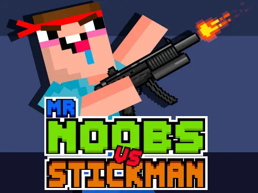 Mr Noobs vs Stickman - Ücretsiz Çevrimiçi Aksiyon Oyunu