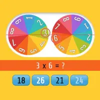 Multiplication Roulette – Kostenloses Mathe Lernspiel online spielen