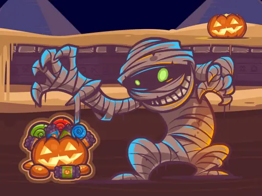 Mummy Candies - Juego de Puzzle gratis para jugar en línea