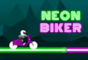 Neon Biker - Jeu de course et stunt en ligne gratuit