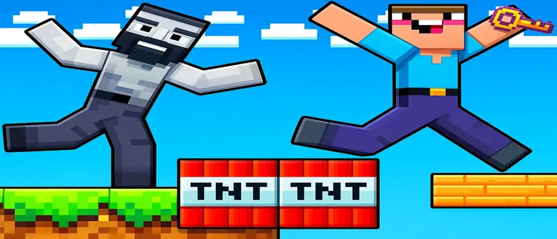 Noob: Jogo de Parkour e Corrida - Jogar Online Grátis