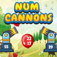 Num Cannons - Jeu de Puzzle Mathématique en Ligne Gratuit