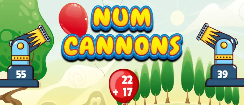 Num Cannons Oyna - Basit Matematik ve Top Atış Oyunu