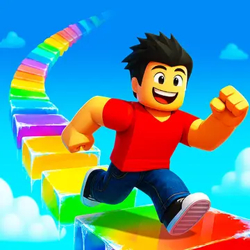 Obby Rainbow Tower Ücretsiz Oyna - Hızlı ve Renkli Kule Yarışı