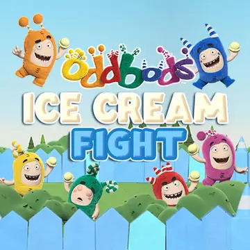Oddbods Ice Cream Fight – Kostenloses Online Spiel zum Spielen