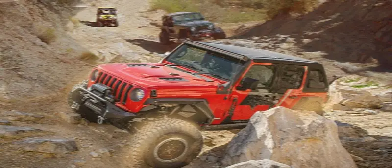 Off Road Passenger Jeep Drive
