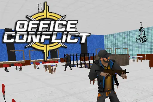 Office Conflict オンライン対戦FPSで遊ぶ無料ゲーム