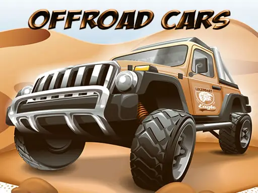 Offroad Cars Jigsaw – Kostenloses Puzzlespiel online spielen