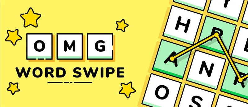 OMG Word Swipe - Jogo de Palavras Online Grátis