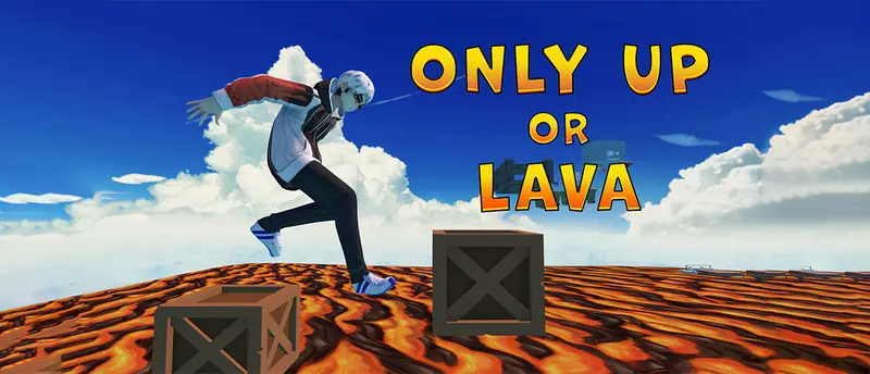 Only Up Or Lava - Ücretsiz Macera ve Çeviklik Oyunu