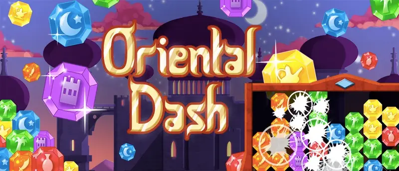 Oriental Dash – Kostenloses Puzzle Spiel online spielen