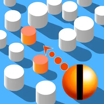 Paint Shooter - 白い3D形状を塗って撃つ無料ゲーム