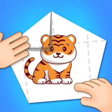 Paper Fold Origami 2 - Kostenloses Papierschöpfspiel zum Spielen