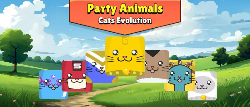 Party Animals Cats Evolution - Juego de Crear Gatos y Evolución Gratis