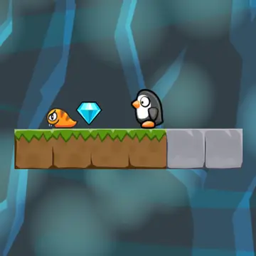 Penguin Adventure - Jogo de Puzzles e Aventura Online Grátis