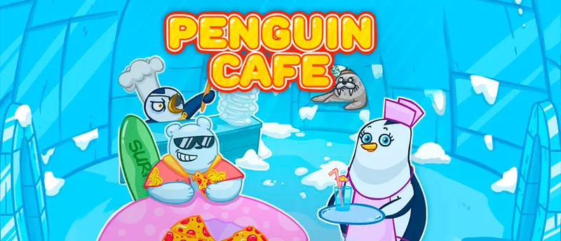Penguin Cafe - Juego de Cocina Gratis para Jugar en Línea