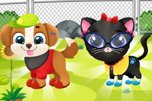 Pets Beauty Salon - Jogo de Cuidados e Maquiagem para Animais