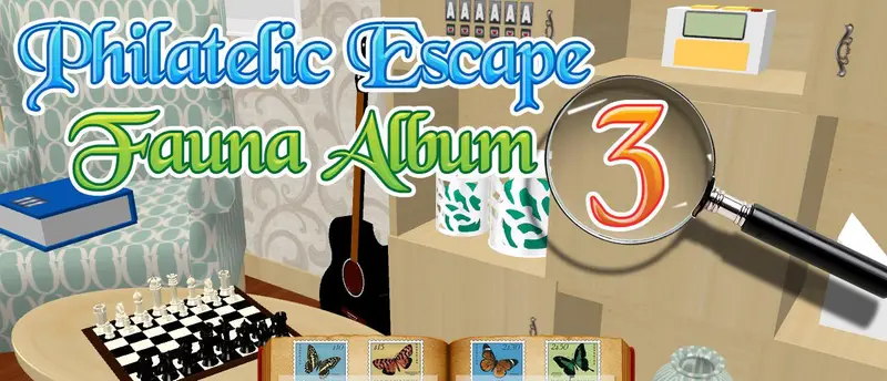 Philatelic Escape Fauna Album 3 - Juego de Escape y Buscar Sellos