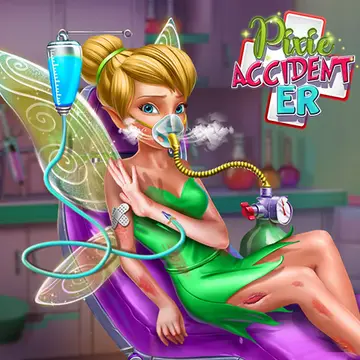 Pixie Accident ER - 子供向けドレスアップと救急ゲーム