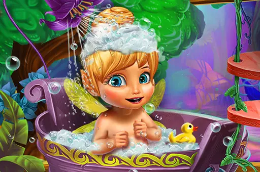 Pixie Baby Bath - Jogo de Vestir e Cuidar de Bebê Fada Grátis