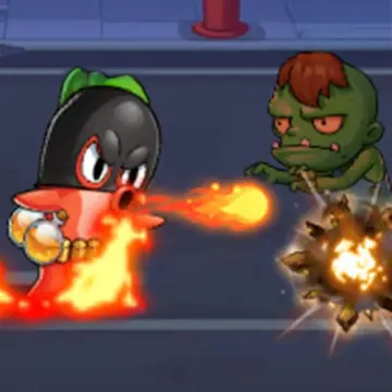 Plant Merge: Zombie War - Free Tower Defense & Merge Game