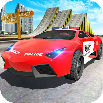 Police Car Stunt Driver Oyna - Polis Arabası Yarış ve Akrobasi
