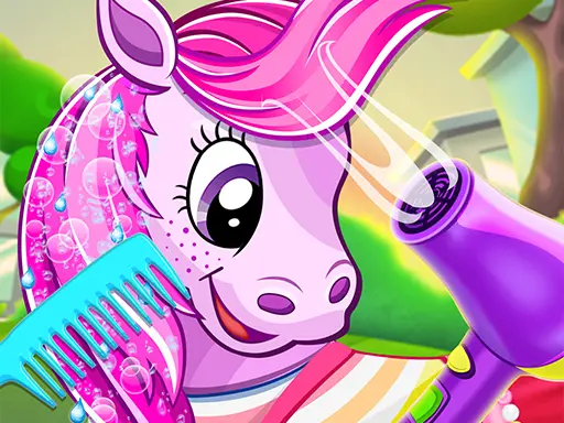 Pony Pet Salon - Jogo de Vestir e Cuidar de Pôneis Grátis