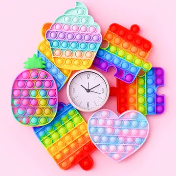 Pop it Fidget Toy - Jeu de Fidget Relaxant et Anti-Stress